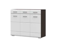 Комод Вегас 1200 венге/белый глянец Комод Вегас 1200 венге/белый глянец