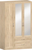 Шкаф 3-х дверный Классика 7.31 с зеркалом дуб сонома