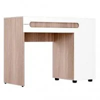 Туалетный стол Палермо-3 СТ-025 ясень шимо светлый/белый глянец Туалетный стол Палермо-3 СТ-025 ясень шимо светлый/белый глянец