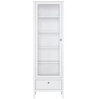 Шкаф-витрина Ева (Хельга) REG1W1S/65 белый Шкаф-витрина Ева (Хельга) REG1W1S/65 белый