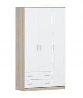 Шкаф Комфорт-10 дуб сонома/белый