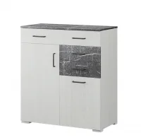 Комод Теана ясень анкор светлый/мрамор дарк Комод Теана ясень анкор светлый/мрамор дарк