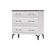 Комод Шарм К-1 ясень анкор светлый/рамка