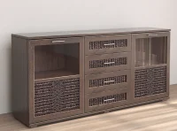 Комодино Кэт-4 венге/caiman темный Комодино Кэт-4 венге/caiman темный