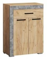 Обувница Галант дуб крафт золотой/ателье светлое Обувница Галант дуб крафт золотой/ателье светлое