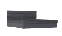 Кровать Оливия с подъемным механизмом графит софт Кровать Оливия с подъемным механизмом графит софт
