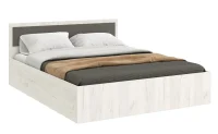 Кровать Фиеста New с подъемным механизмом 160х200 графит/дуб крафт белый Кровать Фиеста New с подъемным механизмом 160х200 графит/дуб крафт белый