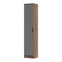 Пенал Машенька ПН-202 дуб крафт табачный/серый графит