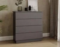 Комод КМ-4 графит серый Комод КМ-4 графит серый