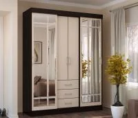 Шкаф-купе Маэстро венге/дуб беленый