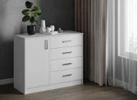 Комод Катрин-6 белый Комод Катрин-6 белый