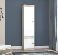 Пенал Галактика дуб сонома/белый глянец