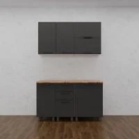 Кухня Магнолия 1,4 сталь