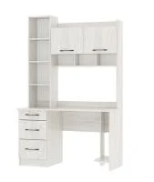 Стол компьютерный ПКС-5 дуб крафт белый