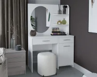Стол туалетный Эвита белый глянец Стол туалетный Эвита белый глянец