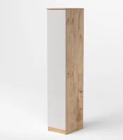 Шкаф Охта Лайт 400 дуб вотан/белый