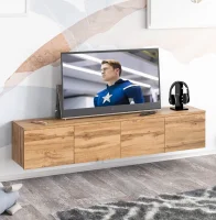 ТВ-тумба подвесная Сити-11 дуб вотан