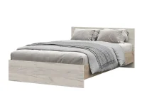 Кровать Бася дуб крафт серый/дуб крафт белый Кровать Бася дуб крафт серый/дуб крафт белый