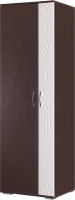 Шкаф Лидер №1 венге/рельеф пастель