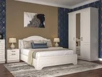 Спальня Ливерпуль ясень ваниль/белый Спальня Ливерпуль ясень ваниль/белый