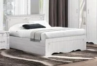 Кровать с ящиками Ольга-1Н белый экспо/анкор светлый Кровать с ящиками Ольга-1Н белый экспо/анкор светлый