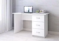 Стол письменный Сити-1 белый