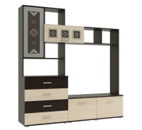 Гостиная Белла венге/дуб беленый