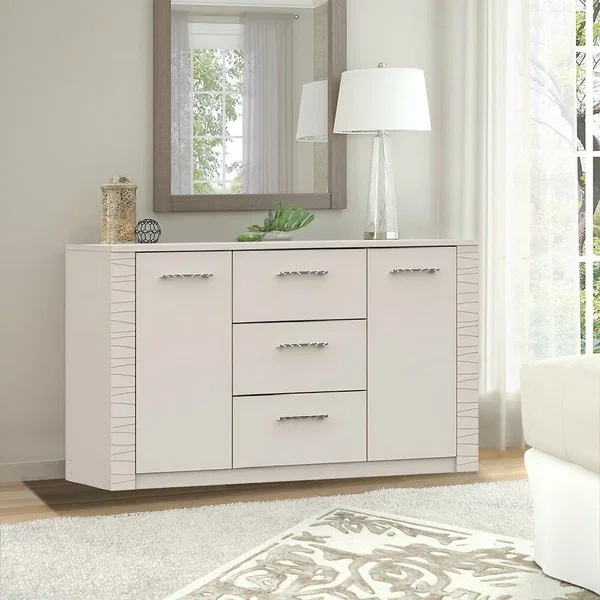 Комод 3 ящика двухстворчатый Калипсо меланж Комод 3 ящика двухстворчатый Калипсо меланж