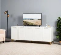 Тумба под ТВ Монтесито 16.66 белый шагрень