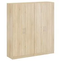 Шкаф 2-х створчатый Стандарт комплект 2 шт, дуб сонома