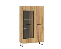 Шкаф-стекло Нэнси LOFT дуб крафт Шкаф-стекло Нэнси LOFT дуб крафт