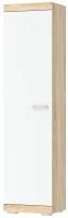 Шкаф Соната ШС-500 дуб сонома/белый глянец