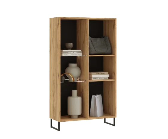 Шкаф-стекло Нэнси LOFT дуб крафт Шкаф-стекло Нэнси LOFT дуб крафт