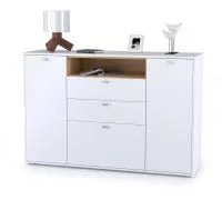 Комод Бэль 10.95 дуб крафт золотой/белый премиум Комод Бэль 10.95 дуб крафт золотой/белый премиум