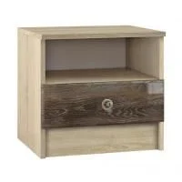 Тумба прикроватная Мадлен дуб сонома/дуб шале мореный Тумба прикроватная Мадлен дуб сонома/дуб шале мореный
