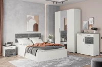 Спальня Теана ясень анкор светлый/мрамор дарк Спальня Теана ясень анкор светлый/мрамор дарк