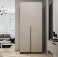 Шкаф со штангой Бохо ШК-001 дуб крафт серый/кашемир