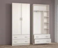 Шкаф 2-створчатый Иннэс-6 бодега (рамка)