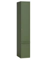 Шкаф-пенал Марион 16.340.01 дымчатый зеленый/олива шагрень