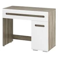 Косметический стол Наоми дуб каньон/белый глянец Косметический стол Наоми дуб каньон/белый глянец