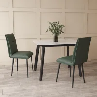 Стул Сенатор олива экокожа (2 шт)