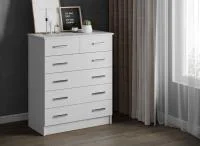 Комод Катрин-5 белый Комод Катрин-5 белый