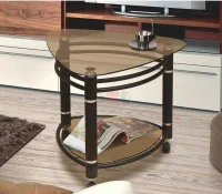 Журнальный стеклянный стол-16 Журнальный стеклянный стол-16