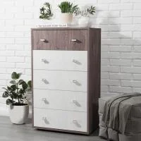 Тумба высокая Омега-18 анкор темный/анкор светлый Тумба высокая Омега-18 анкор темный/анкор светлый