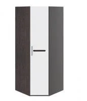 Шкаф угловой с 1-ой глухой дверью Фьюжн венге/белый глянец