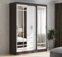 Шкаф-купе ШКП-1 венге/ясень анкор светлый