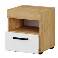 Тумба прикроватная Адель дуб крафт золотой/белый Тумба прикроватная Адель дуб крафт золотой/белый