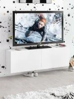 ТВ-тумба подвесная РВК-1500 белый