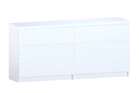 Комод Б 2.83 белый (серия без ручек) Комод Б 2.83 белый (серия без ручек)