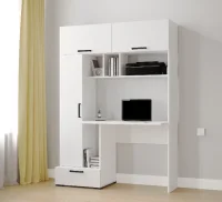 Стол компьютерный Квартет-11 белый